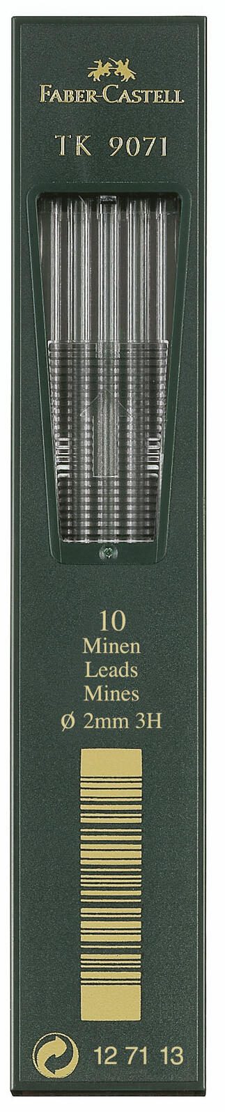 FABER-CASTELL Fallminen-Bleistiftminen 2.0 mm schwarz FABER-CASTELL Fallminen-Bleistiftminen 2.0 mm schwarz
